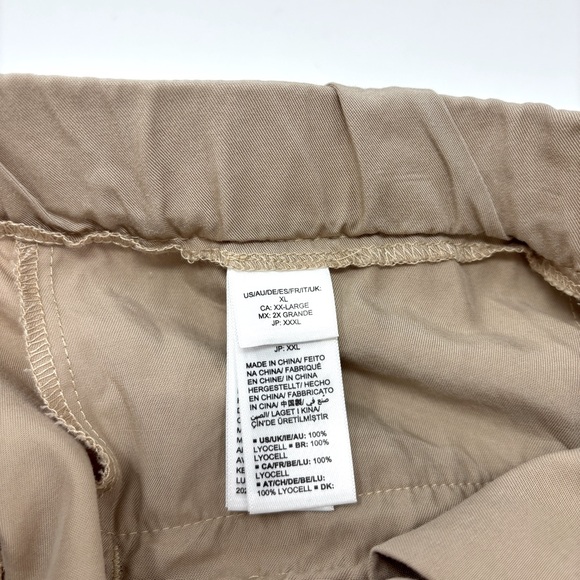 TEREA by ANDREA PITTER Lexi Pleated Wide Leg Trouser Pant -XL - Picture 4 of 5